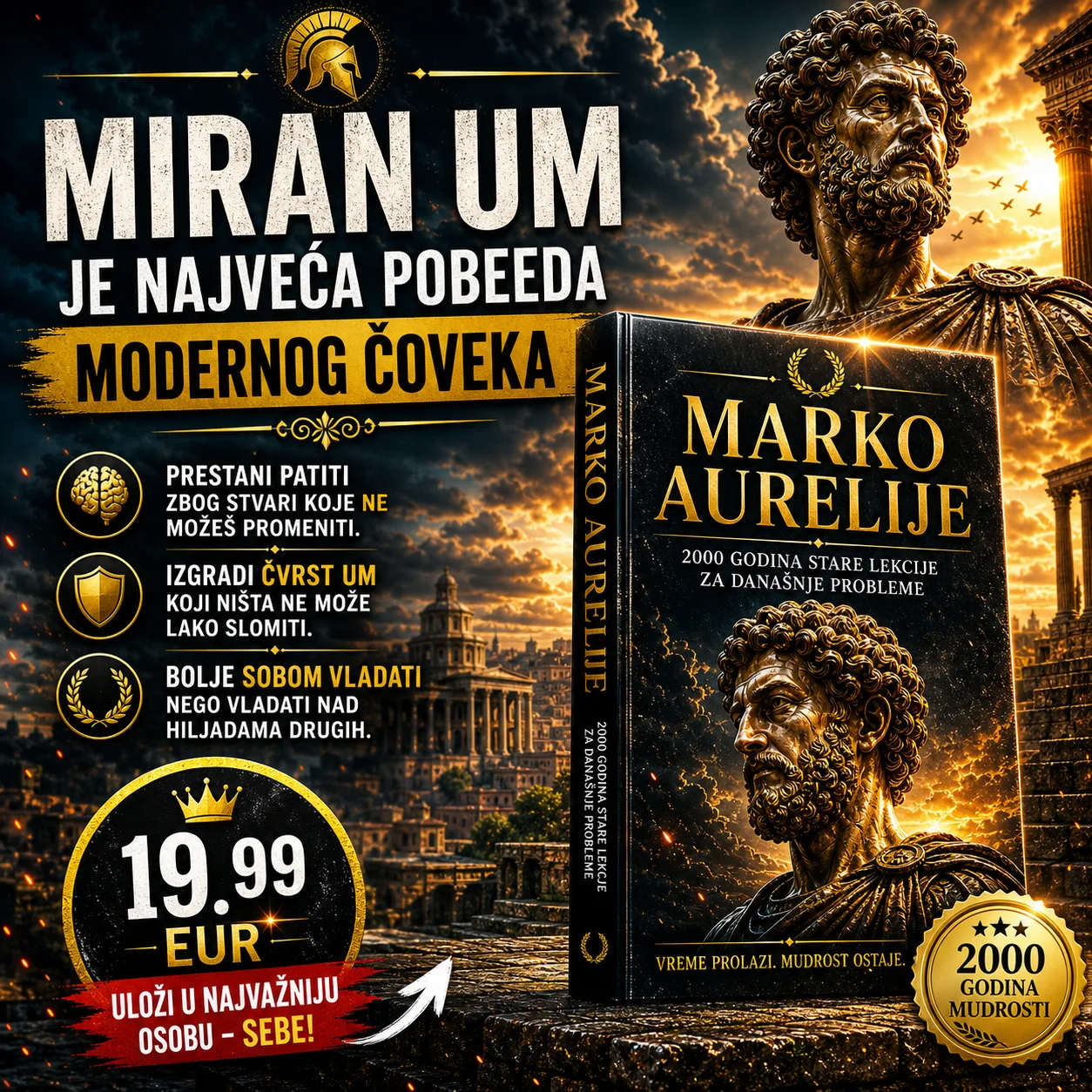 globix-6799 ⚔️ MARKO AURELIJUS 2000 godina stare lekcije za današnje probleme - Slika 1