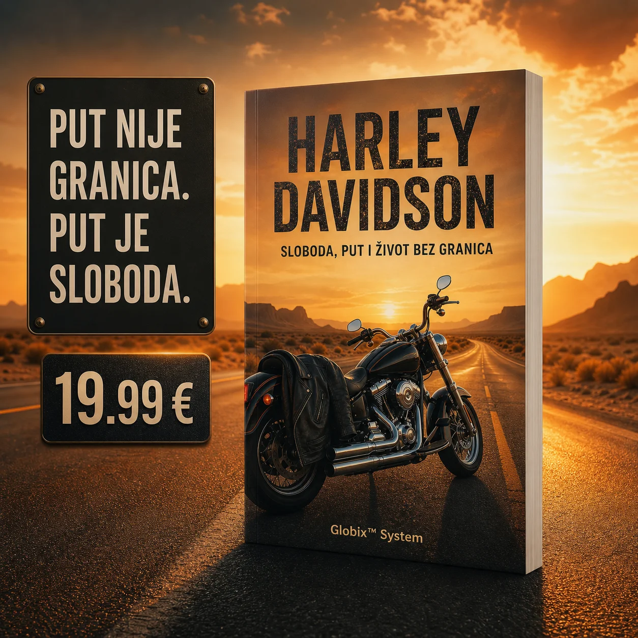 globix-6867 HARLI DEJVIDSON 🏍️ Sloboda, put i život bez ograničenja - Slika 1